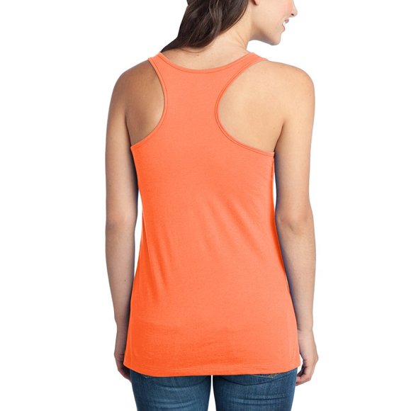 OrangeTheory OTF Racerback Tank Neon Orange - Picture 2 of 4
